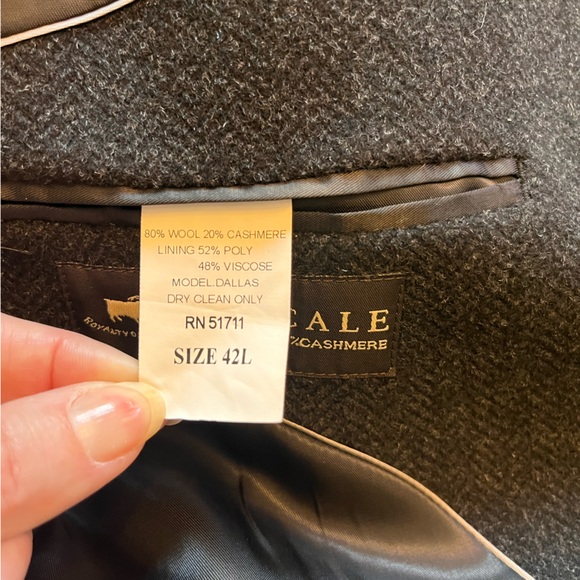 NWT 42L Ralph Lauren Blue Label Dallas Cashmere & Wool Coat - Picture 11 of 16